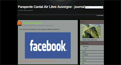 Desktop Screenshot of journal.cantalairlibre.com